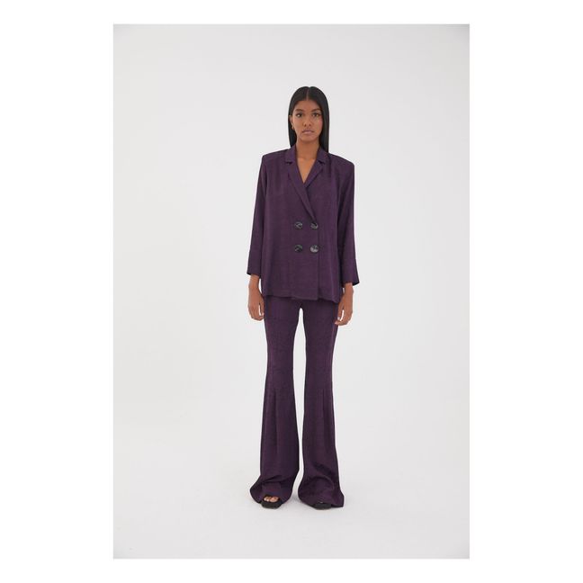 Pantalon Icon | Aubergine