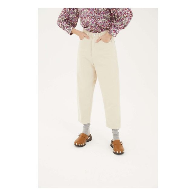 Pantalon Lucci | Cremefarben