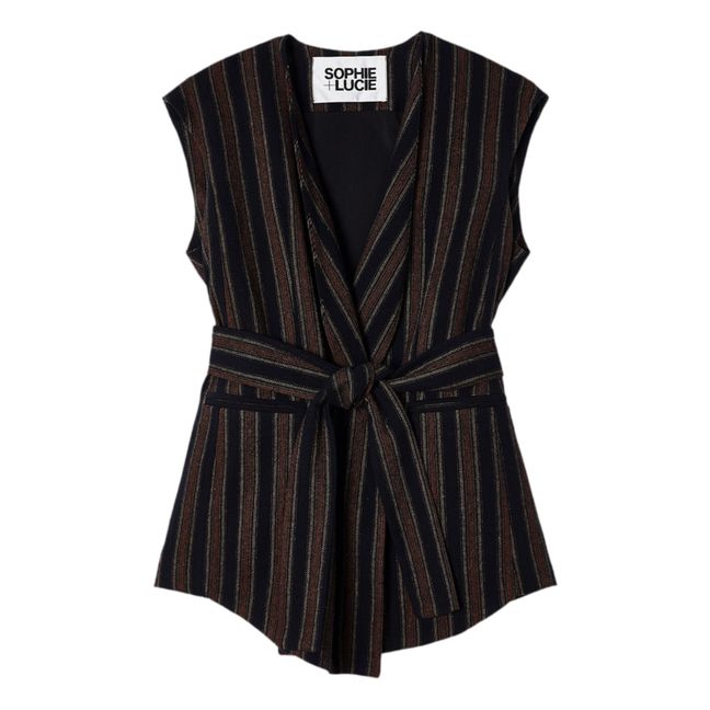 Veste Sans Manches Japo | Marron