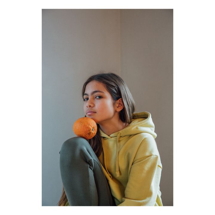 Kapuzen-Sweatshirt | Blasses Gelb- Produktbild Nr. 4