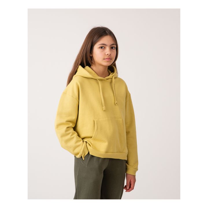 Kapuzen-Sweatshirt | Blasses Gelb- Produktbild Nr. 6