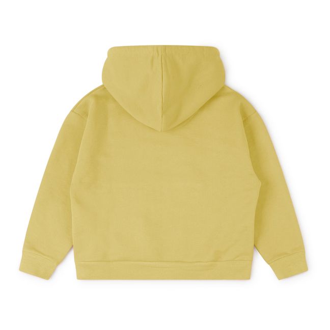 Felpa con Cappuccio | Giallo chiaro