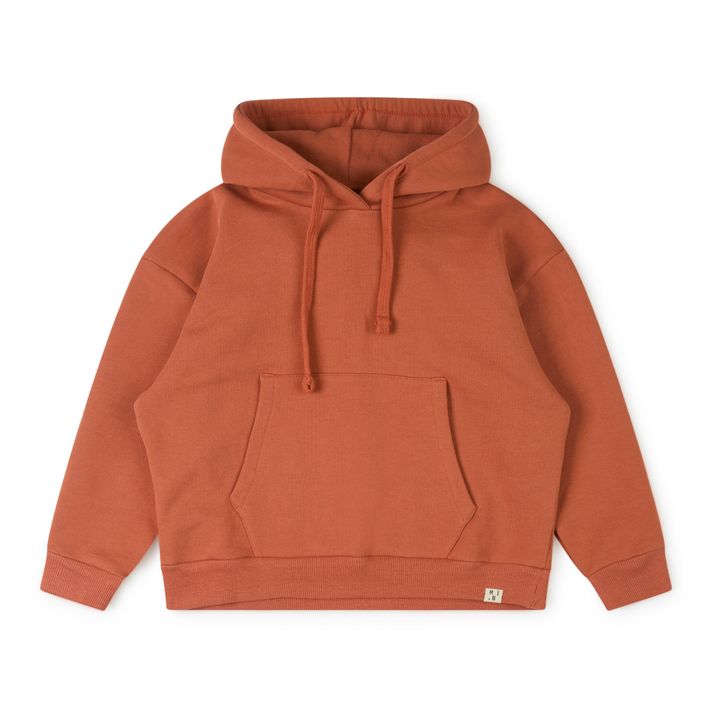 Kapuzen-Sweatshirt | Terracotta- Produktbild Nr. 0