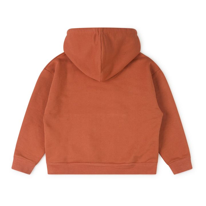 Kapuzen-Sweatshirt | Terracotta- Produktbild Nr. 9