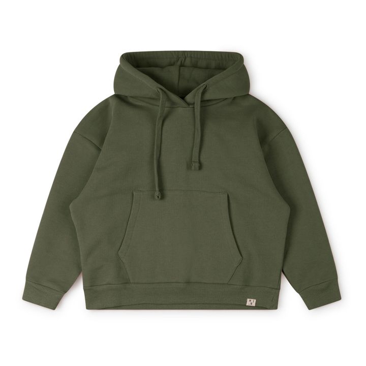Kapuzen-Sweatshirt | Dunkelgrün- Produktbild Nr. 0