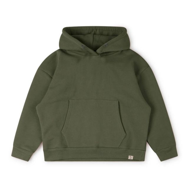 Sudaderas con capucha | Verde Oscuro