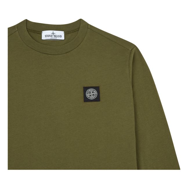 Maglietta con logo | Verde militare