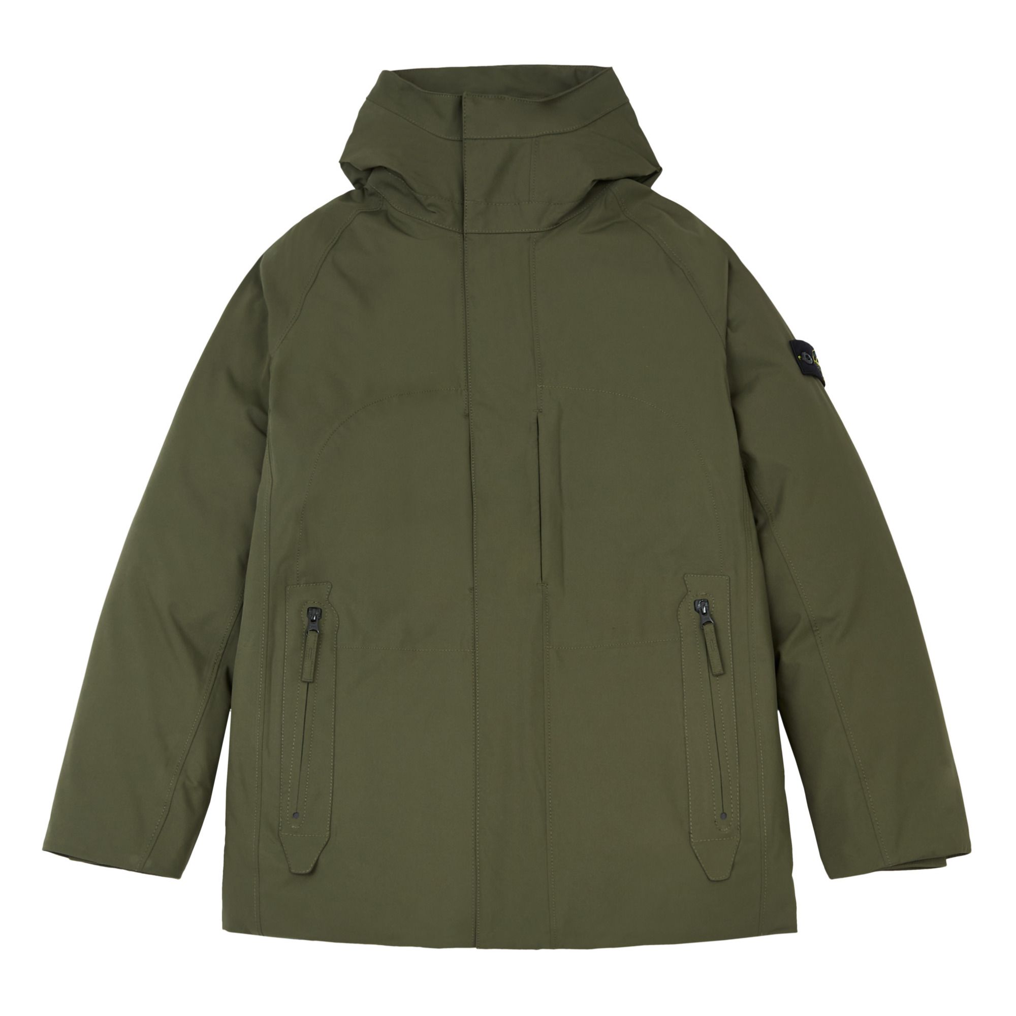 Stone island soft hot sale shell jacket olive