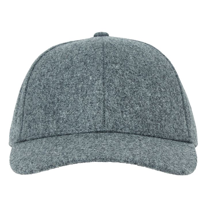 Wool cap | Charcoal grey- Product image n°0