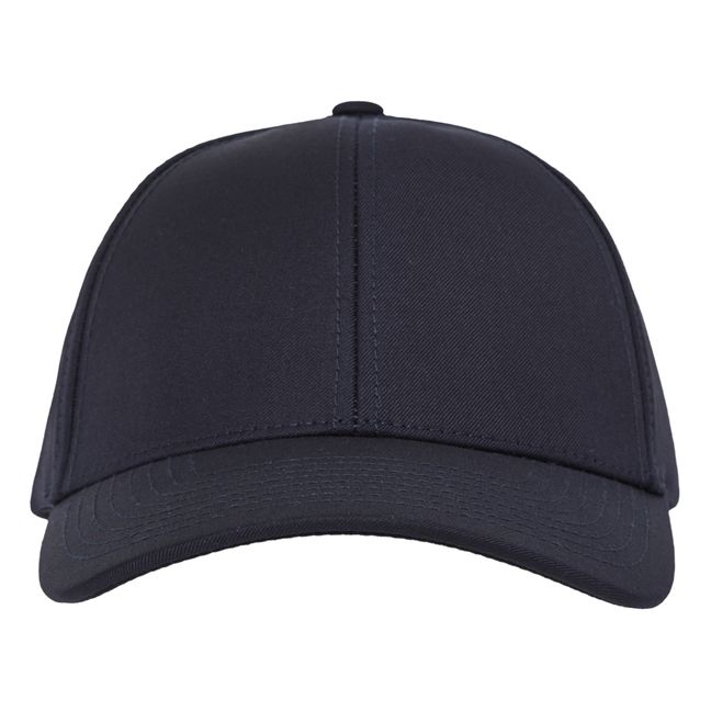 Casquette Laine Tech | Blu marino