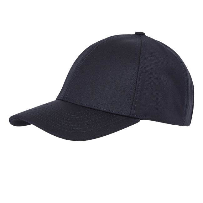 Casquette Laine Tech | Blu marino