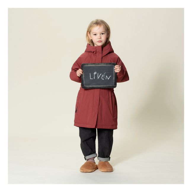 Fast Camel Parka | Cherry red