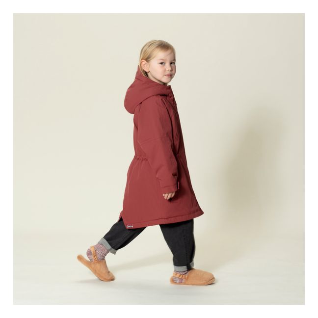 Parka Fast Camel | Cherry red