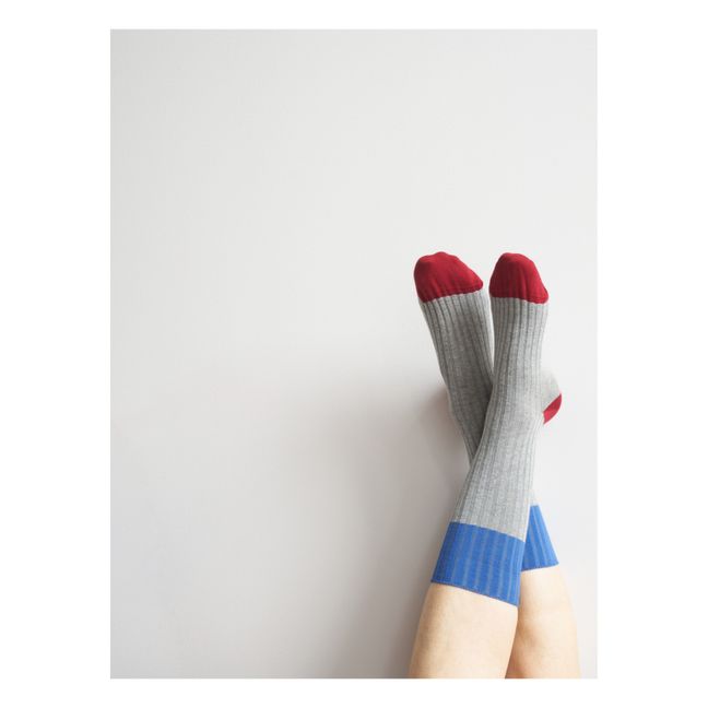 Socke Yvette | Aschgrau
