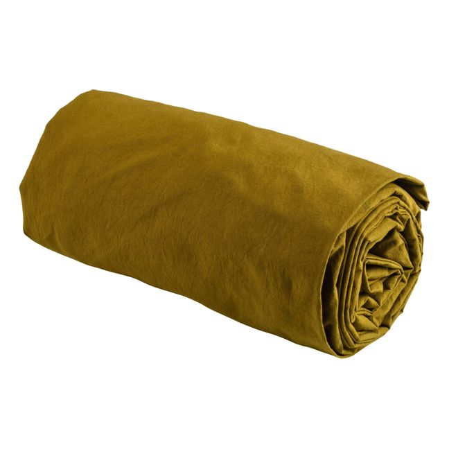 Drap-housse Celeste en coton bio | Noisette