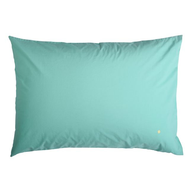 Funda de almohada Celeste | Azul Turquesa