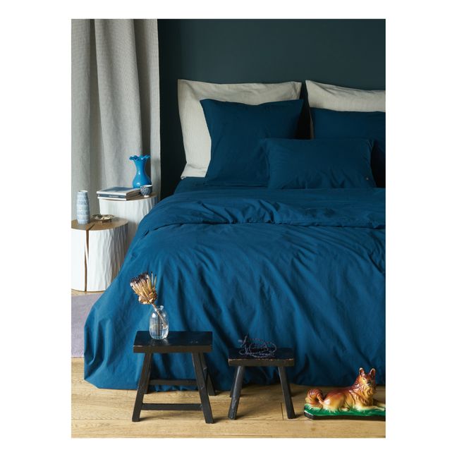 Housse de couette Celeste | Peacock blue