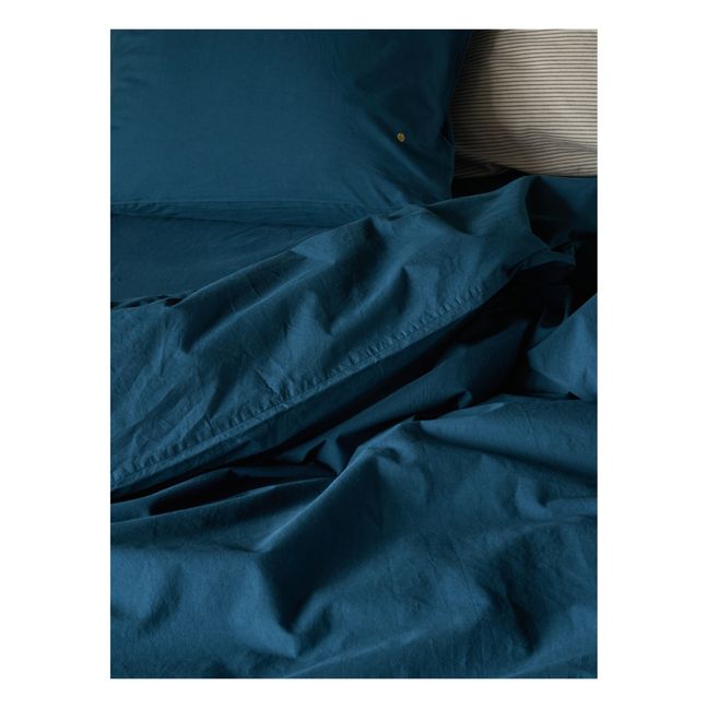 Bettbezug Celeste | Pfauenblau