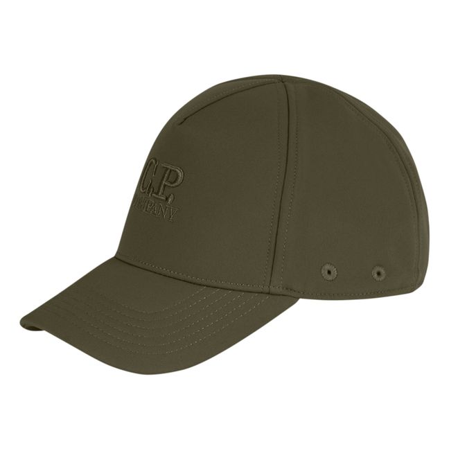Gorra con logotipo C.P. | Khaki
