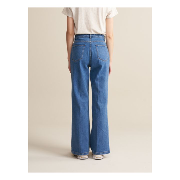 Park Organic and Recycled Cotton Jeans - Women's Collection | Blue- Product image n°3