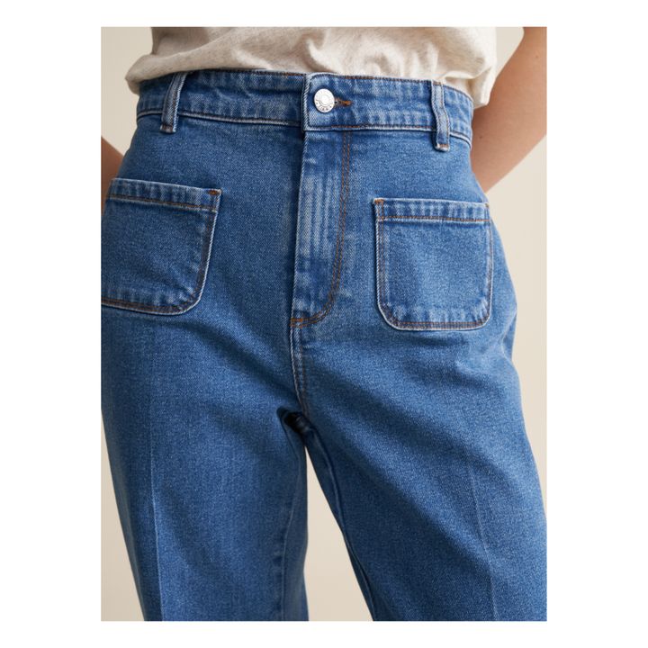 Park Organic and Recycled Cotton Jeans - Women's Collection | Blue- Product image n°6