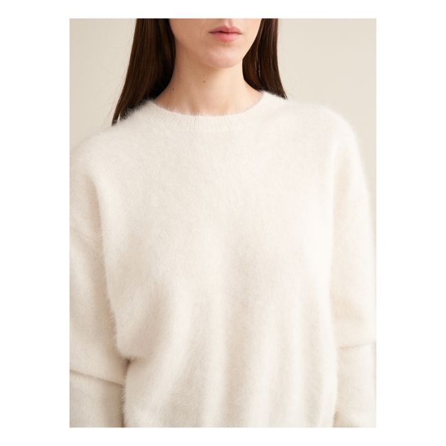 Jersey Datus Angora - Colección Mujer | Crudo