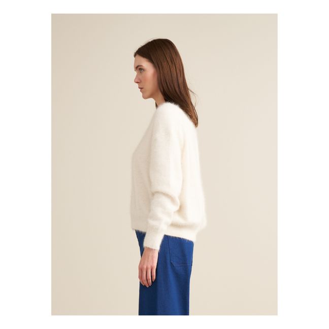Jersey Datus Angora - Colección Mujer | Crudo