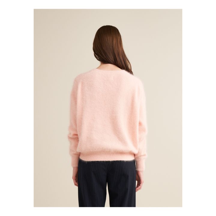 Pink clearance angora cardigan