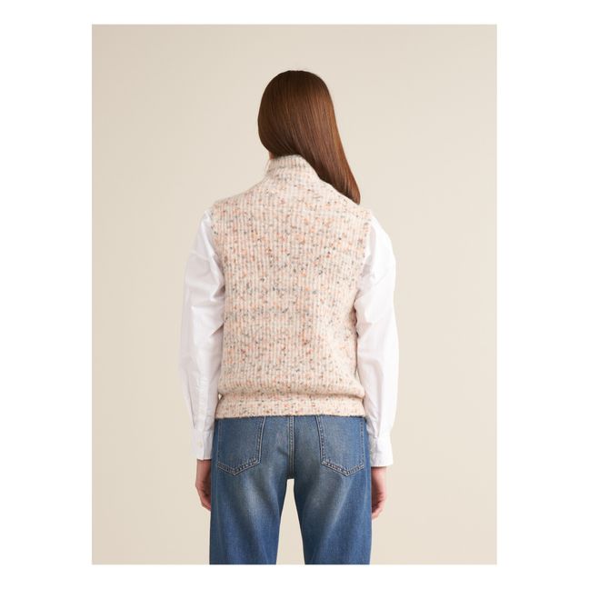 Pull Sans Manches Lattem Laine Mérinos Extra Fine - Collection Femme | Crudo