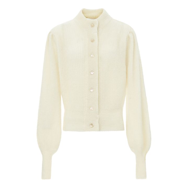 Cardigan in lana Leandra | Bianco- Immagine del prodotto n°0