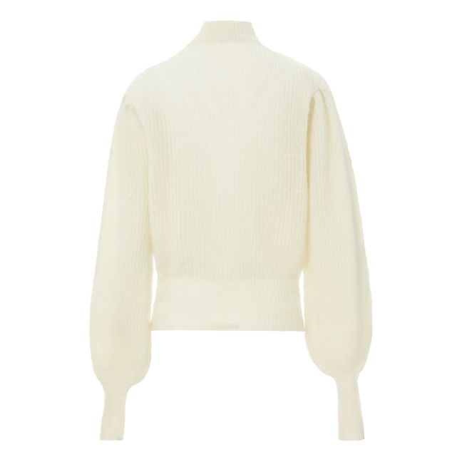 Cardigan in lana Leandra | Bianco