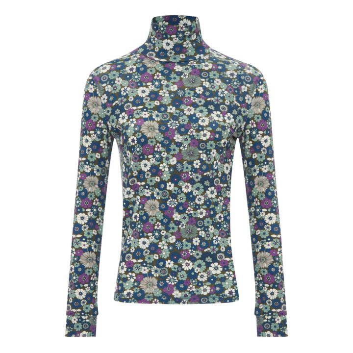 Camiseta de cuello alto Antonia | Verde Kaki- Imagen del producto n°0