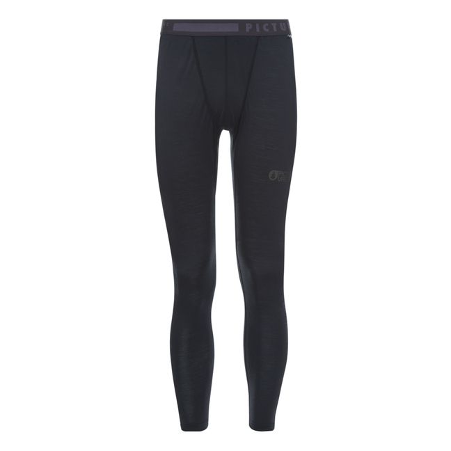 Pantaloni in lana merino Yilan | Nero