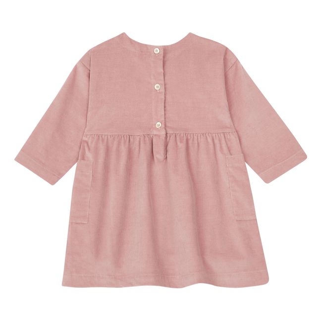 Milleraies Velvet Dress | Pink