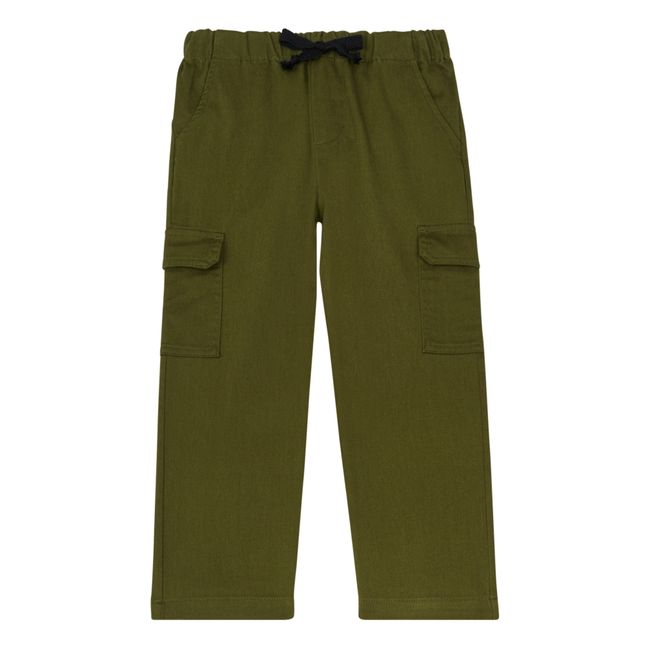 Pantaloni cargo | Verde militare