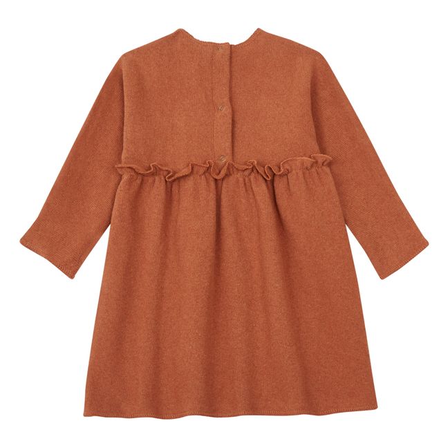 Clemi Knit Dress | Rust