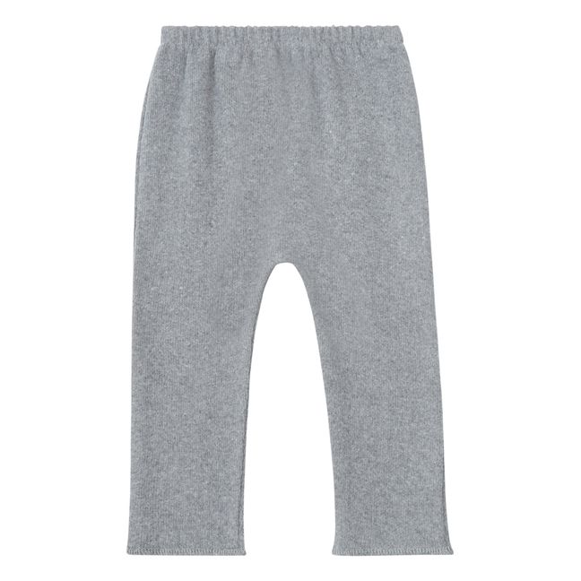 Pantaloni Sarouel in maglia  | Grigio chiné