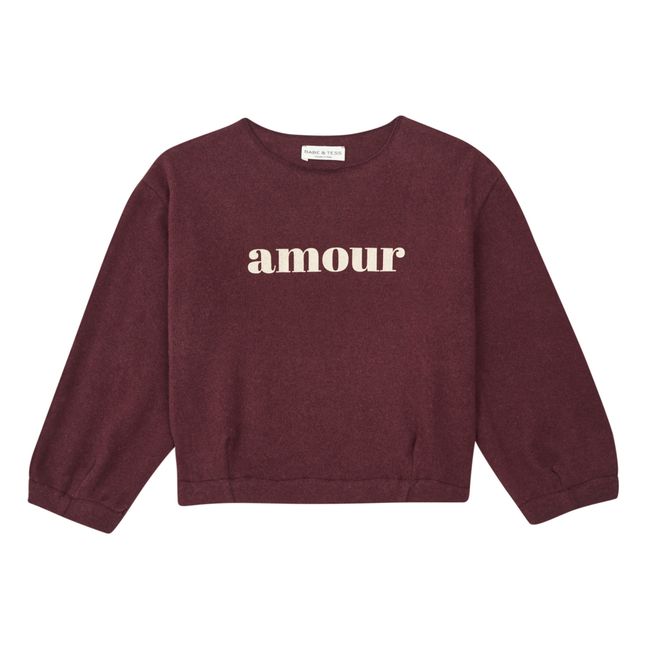 Jersey Maille Amour | Rosa