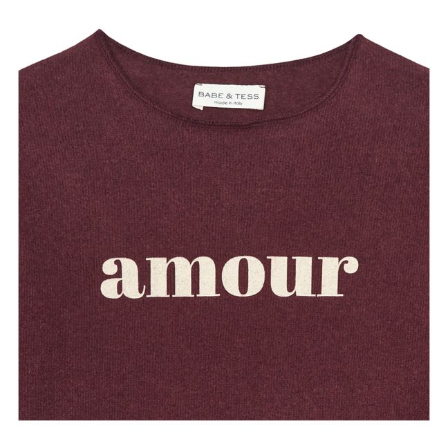 Pull Maille Amour | Rosa