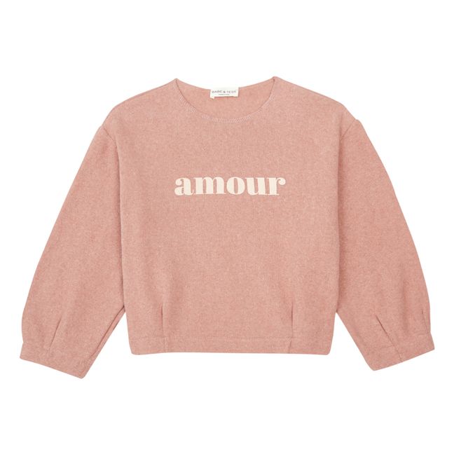 Pull Maille Amour | Bordeaux
