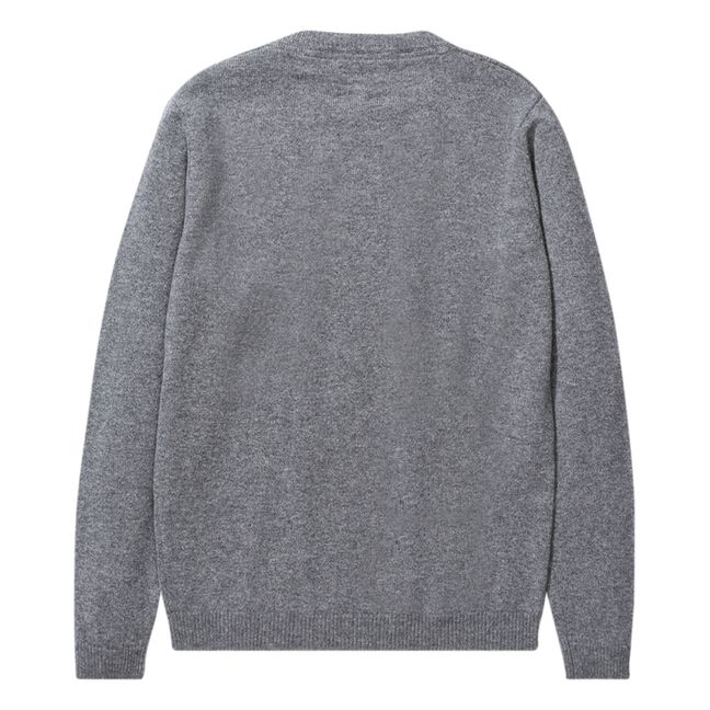 Sigfred Merino Lambswool jumper | Grey