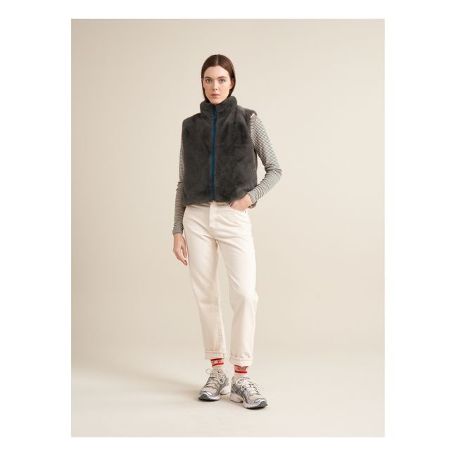 Chaqueta sin mangas reversible Hansel - Colección Mujer | Azul Turquesa