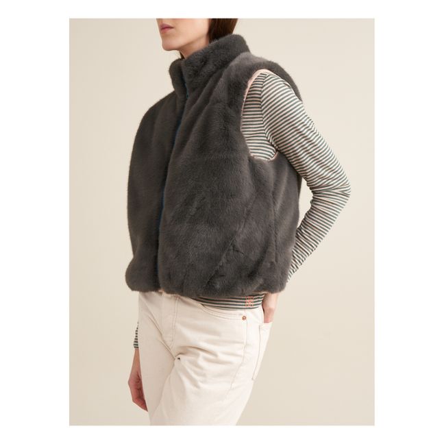 Chaqueta sin mangas reversible Hansel - Colección Mujer | Azul Turquesa