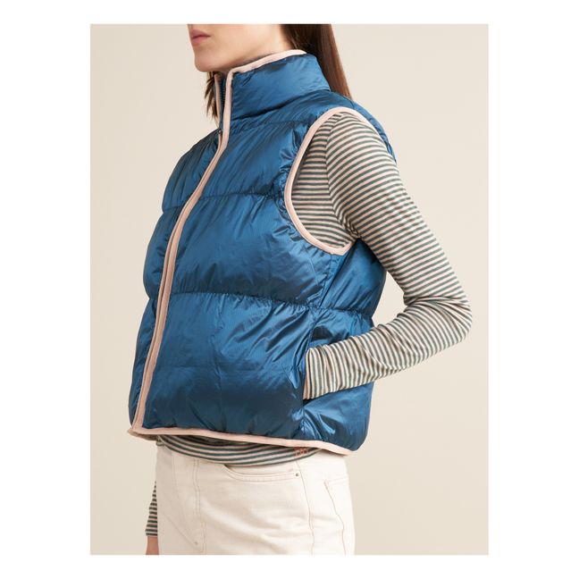 Chaqueta sin mangas reversible Hansel - Colección Mujer | Azul Turquesa