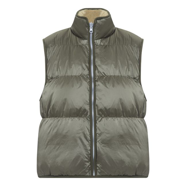 Veste Sans Manches Réversible Hansel - Collection Femme | Vert kaki