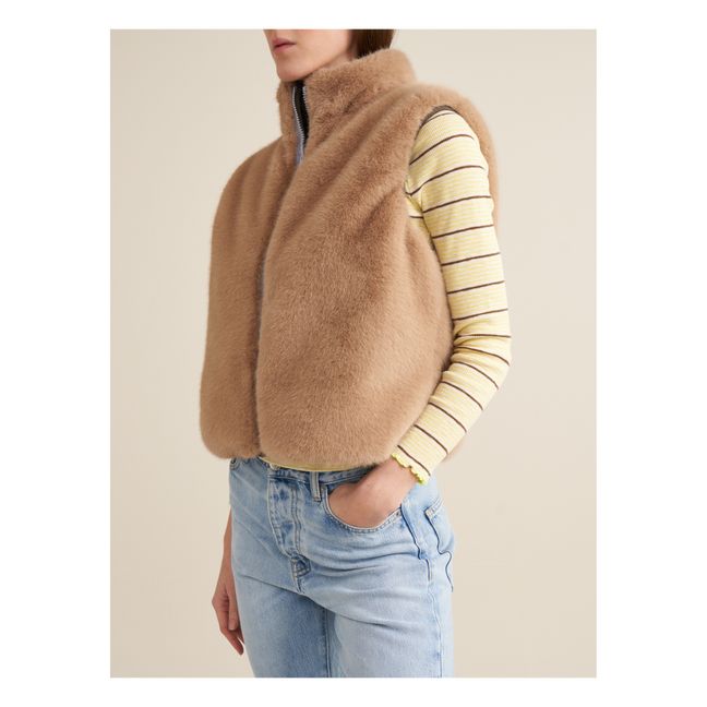 Veste Sans Manches Réversible Hansel - Collection Femme | Verde Kaki
