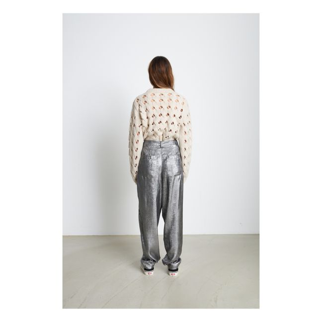 Pantalon Betty | Argento