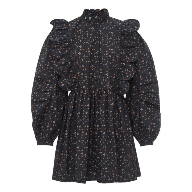 Robe Hendel Fleurie | Carbón