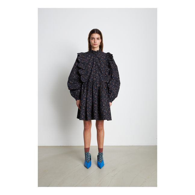 Robe Hendel Fleurie | Carbón
