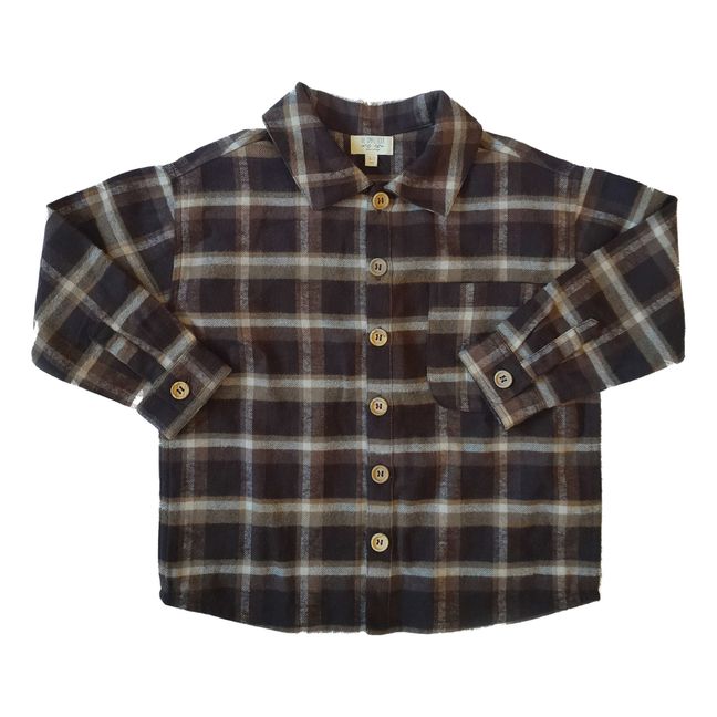 Chemise Tartan | Chocolat